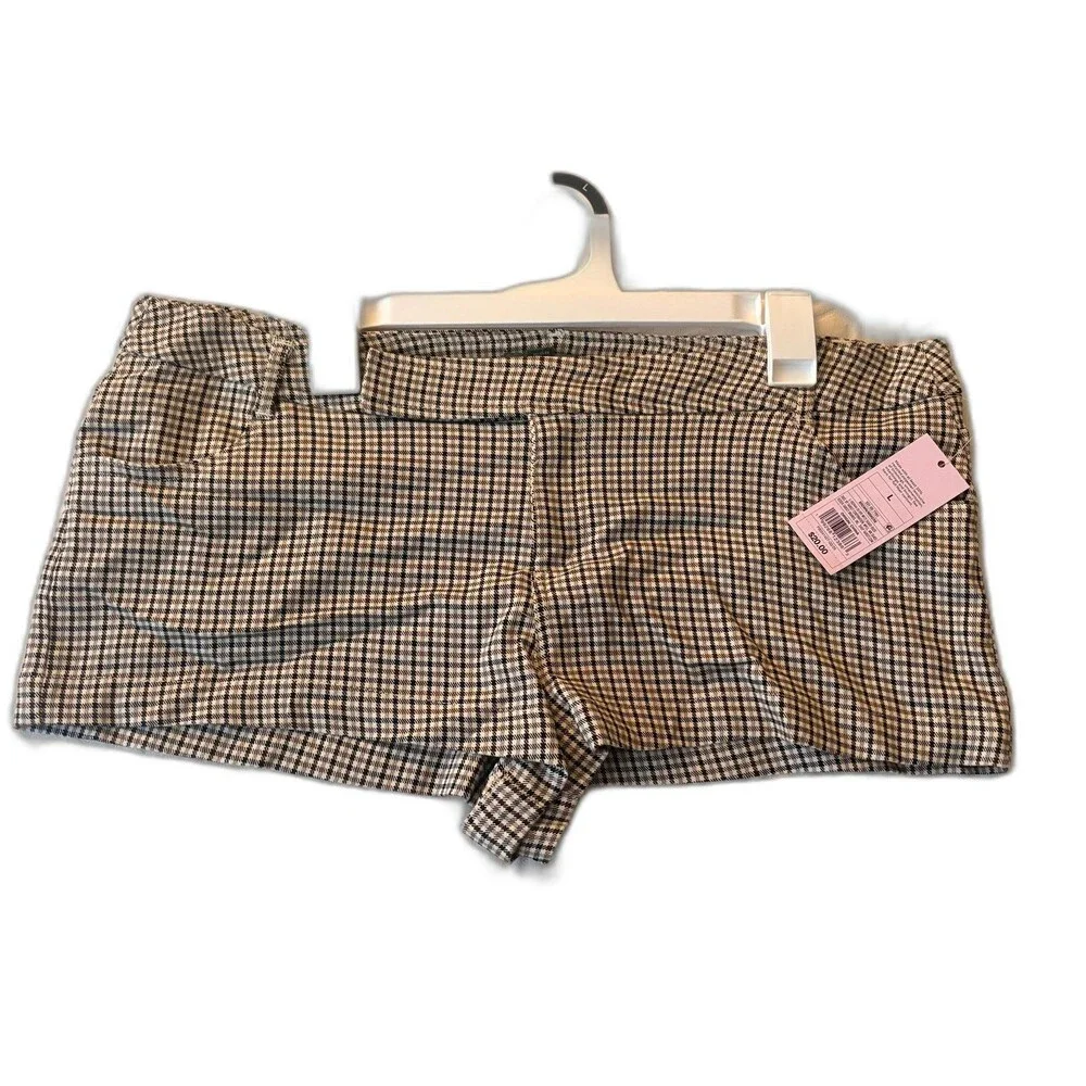 Women’s‎ Wild Fable Short Shorts brown / cream NWT